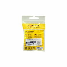 Delock adapter USB-A 3.0 M-USB-A Ž kutni 65339