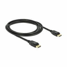 Delock DisplayPort kabel 2 m 4K 60Hz crni 83806