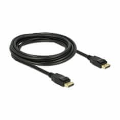 Delock DisplayPort kabel 3m 4K 60Hz crni 83807