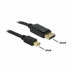 Delock miniDisplayPort-DisplayPort kabel 3m 4K 60Hz crni 82699