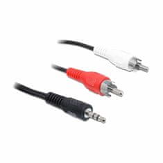 Delock AUDIO kabel 3,5 m - 2x činč-kabel 10 m 84277