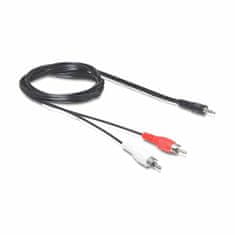 Delock AUDIO kabel 3,5 m - 2x činč-kabel 10 m 84277