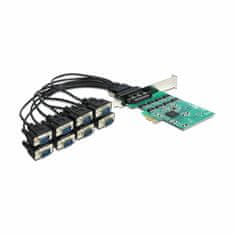 Delock kartica PCIe Serijski 8x RS232 + Niskoprofilni 89336