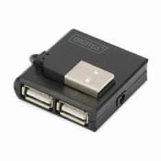 Digitus USB hub 4xA džepni DA-70217