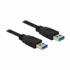 Delock USB 3.0 kabel AA 0,5 m crni 85059