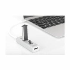 Digitus USB hub 3xA + TypeC + čitač kartica DA-70243