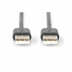 Digitus USB kabel A-A 1,8 m crni dvostruko zaštićeni