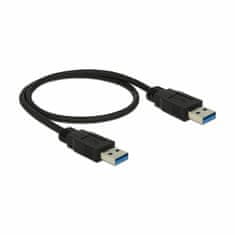 Delock USB 3.0 kabel AA 0,5 m crni 85059