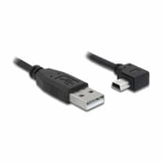 Delock USB kabel A-B mini pod kutom-horizon. 0,5 m 82680