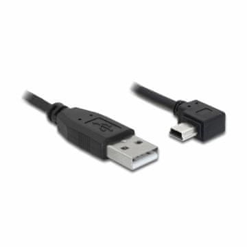Delock USB kabel A-B mini kutni-horizontalni 2 m 82682