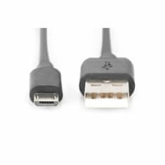 Digitus USB kabel A-B micro 3m crni