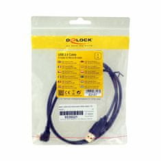 Delock USB kabel A-B micro kutni - 90 stupnjeva desni 1 m 83147