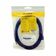 Delock USB kabel A-B mini kutni-horizontalni 3 m 82683