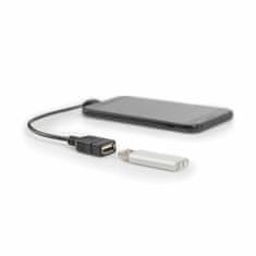 Digitus USB kabel A-B micro OTG 0,2 m kutni