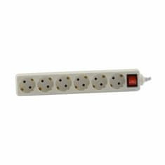 Bachmann produžni kabel 6x220V 1,5m s prekidačem bijeli SELLY 381.244S