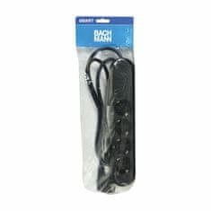 Bachmann produžni kabel 4x220V 1,5m crni 381.121K