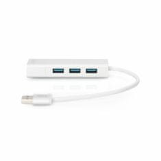 Digitus USB 3.0-Network UTP Giga+Hub USB DA-70250-1 pretvarač