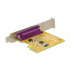 Delock kartica PCIe paralelna + niskoprofilna 89445