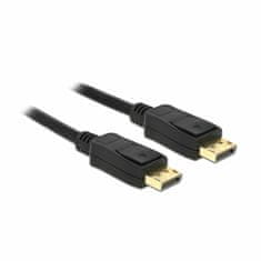 Delock DisplayPort kabel 10 m 4K 60Hz 21.6Gb/s crni 84862