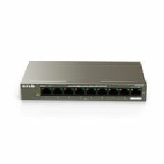 Tenda 100M preklopnik s 9 portova, 8x PoE, mini metalno kućište TEF1109P-8-63W