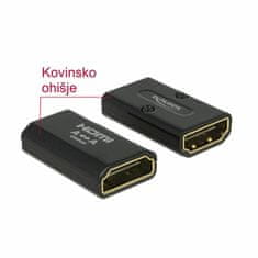 Delock adapter HDMI Ž - HDMI Ž 19-pinski 4K 65659