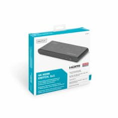 Digitus HDMI preklopnik 5x1 600MHz s IR daljinskim upravljačem DS-45317