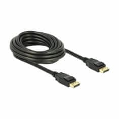 Delock DisplayPort kabel 5m 4K 60Hz 21.6Gb/s crni 83808