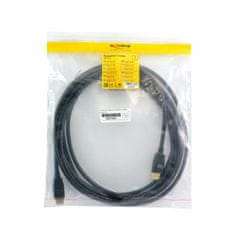 Delock DisplayPort kabel 5m 4K 60Hz 21.6Gb/s crni 83808