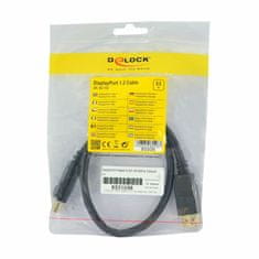 Delock kabel DisplayPort 0,5 m 4K 60Hz 85506