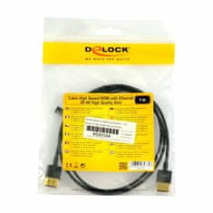 Delock HDMI 3D 4K tanki kabel 1m 84771