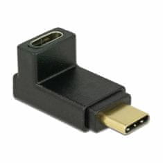 Delock adapter USB C 3.1 Gen 2 M-USB C F kutni 65914