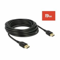 Delock DisplayPort kabel 5m 8K 60Hz crni 85663