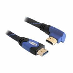 Delock HDMI kabel kutni 4K ljubičasti 3m 82957