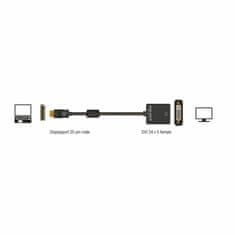 Delock adapter DisplayPort-DVI 12 cm 61847