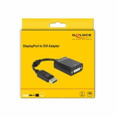 Delock adapter DisplayPort-DVI 12 cm 61847