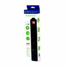 Energenie Prenaponska zaštita 5x220V 3m s prekidačem crna SPG5-C-10