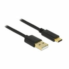 Delock USB 2.0 AC kabel 3 m crni 85209
