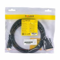 Delock kabel HDMI-DVI-D 18+1 2m 85584