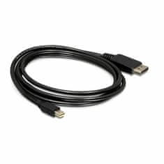 Delock miniDisplayPort-DisplayPort kabel 2 m 4K 60Hz crni 82438