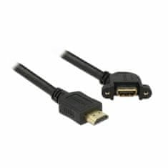 Delock HDMI produžni kabel, ugrađen, kutni 110° 4K 0,5 m 85467