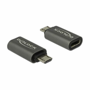 Delock adapter USB micro-B M-USB 2.0 tip C Ž 65927