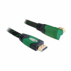 Delock HDMI kabel kutni 4K zeleni 2 m 82952