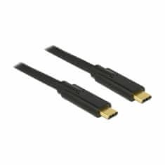 Delock kabel USB 3.1 CC 2m PD 5A crni 85527