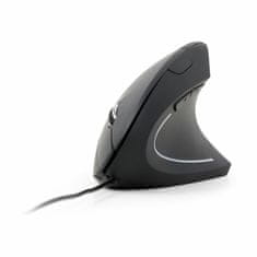 Gembird vertikalni miš USB crni MUS-ERGO-01