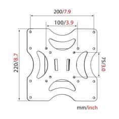 Digitus zidni nosač za monitor crni DA-90310-1