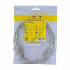 Delock USB AA kabel 2m dvostruko zaštićeni banner 83889