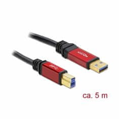 Delock kabel USB 3.0 AB 5m Premium 82759