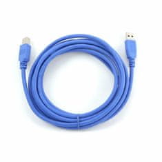CABLEXPERT USB 3.0 kabel AB 3m plavi CCP-USB3-AMBM-10
