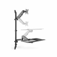 Digitus zidni nosač za monitor/miš/tipkovnicu crni DA-90372