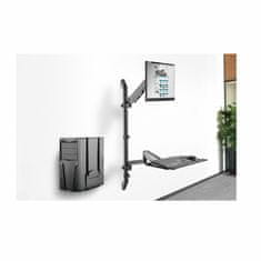 Digitus zidni nosač za monitor/miš/tipkovnicu crni DA-90372